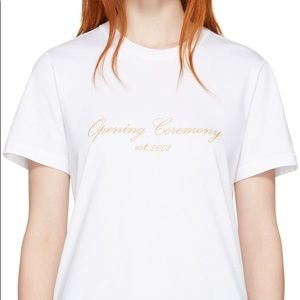 ISO! Opening Ceremony script tshirt black XS-S